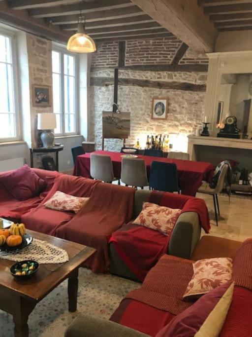 La Maison De Lea, Chambres D'Hotes De 14 Couchages Tournus Exterior foto